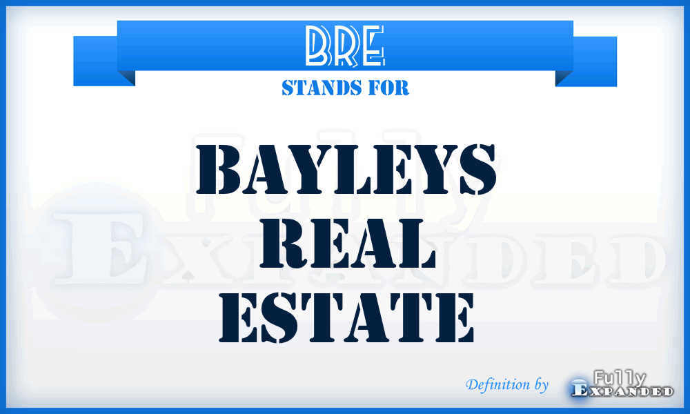 BRE - Bayleys Real Estate