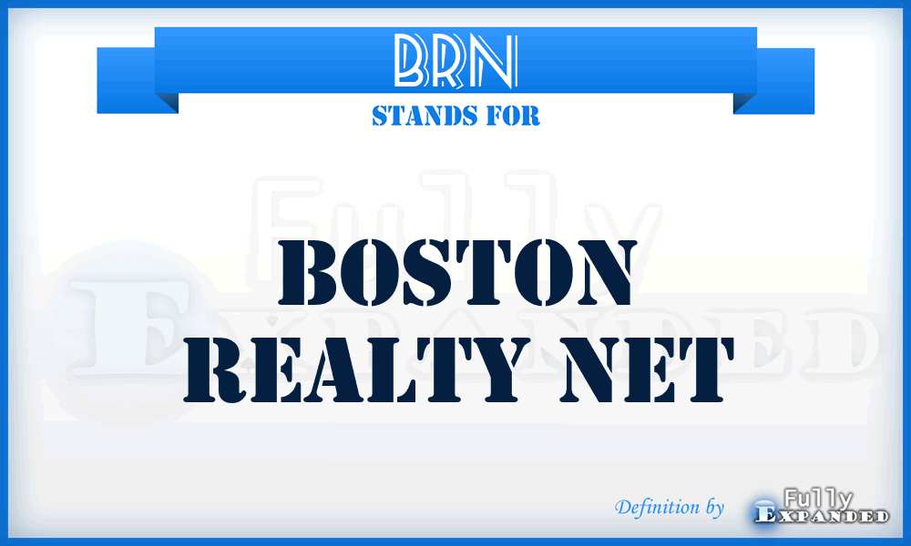 BRN - Boston Realty Net