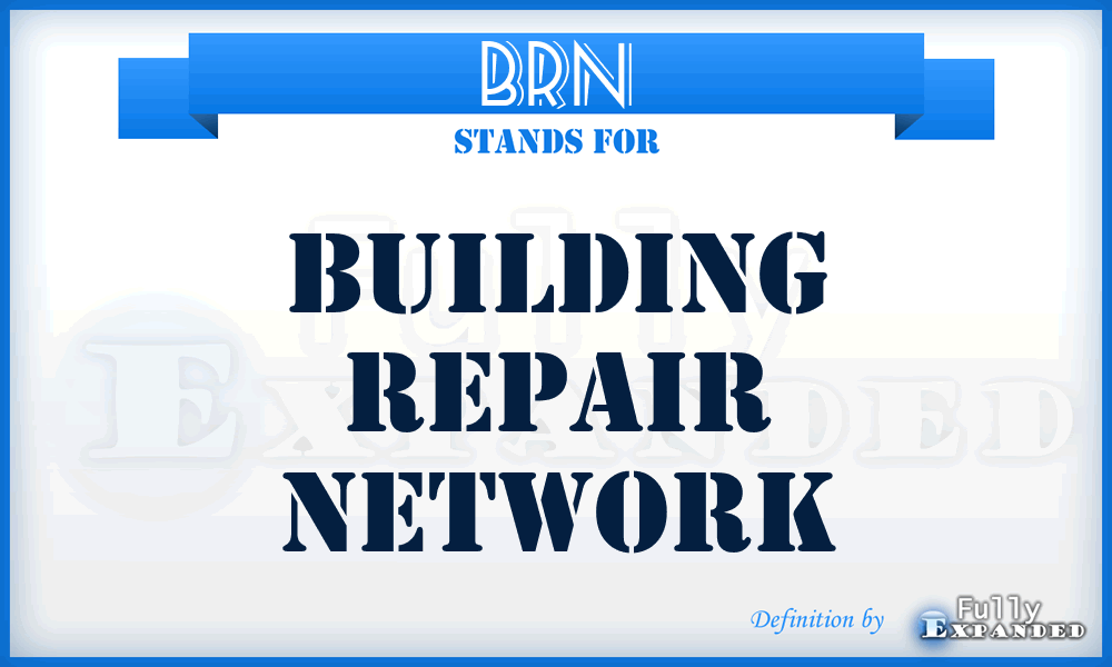 BRN - Building Repair Network