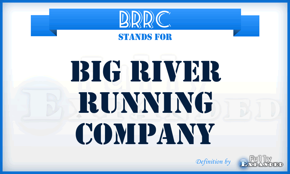BRRC - Big River Running Company