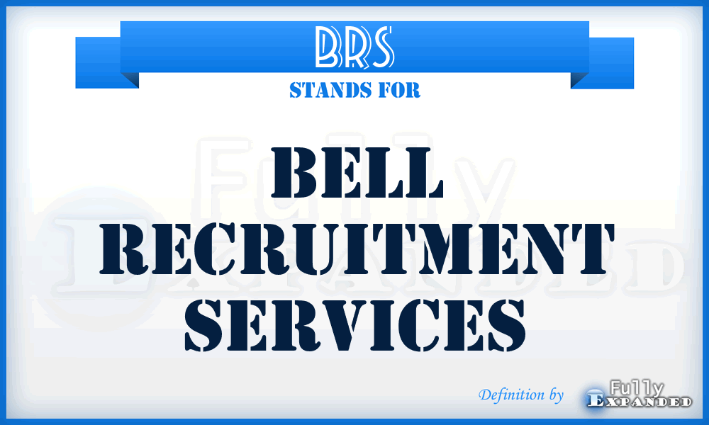 BRS - Bell Recruitment Services