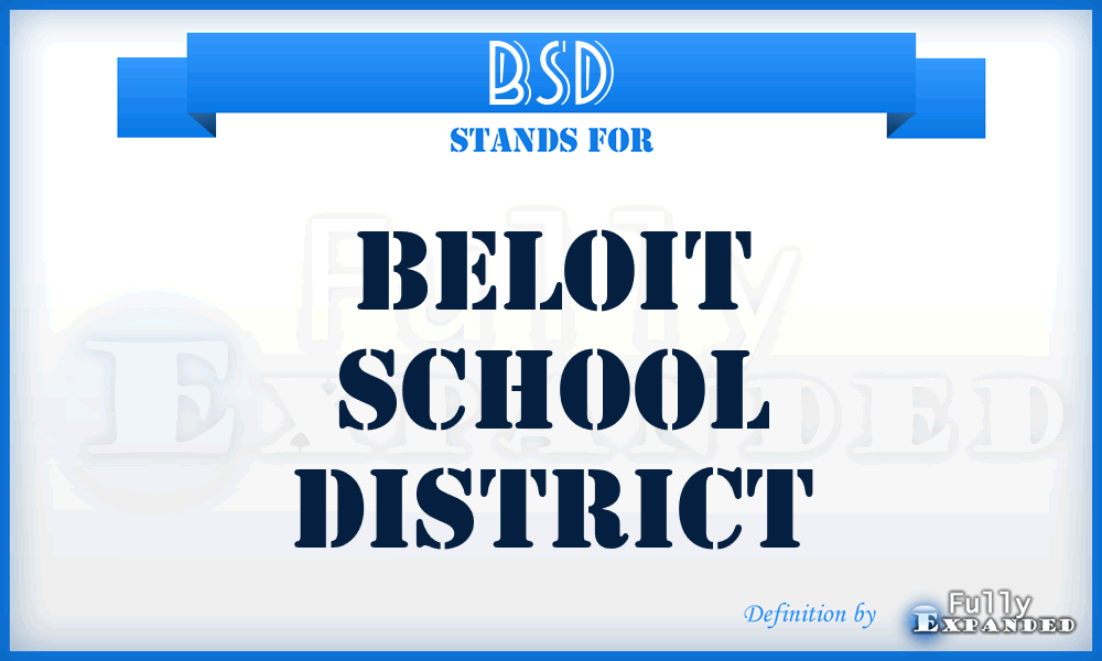 BSD - Beloit School District