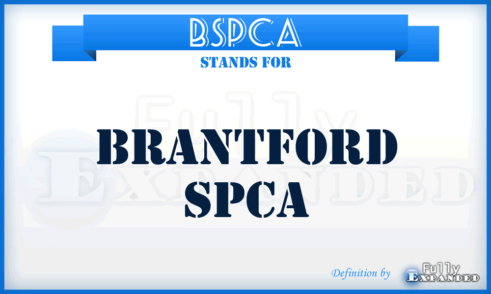 BSPCA - Brantford SPCA