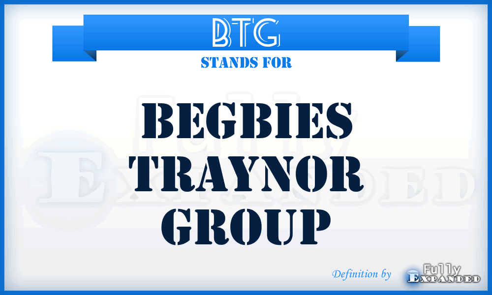 BTG - Begbies Traynor Group