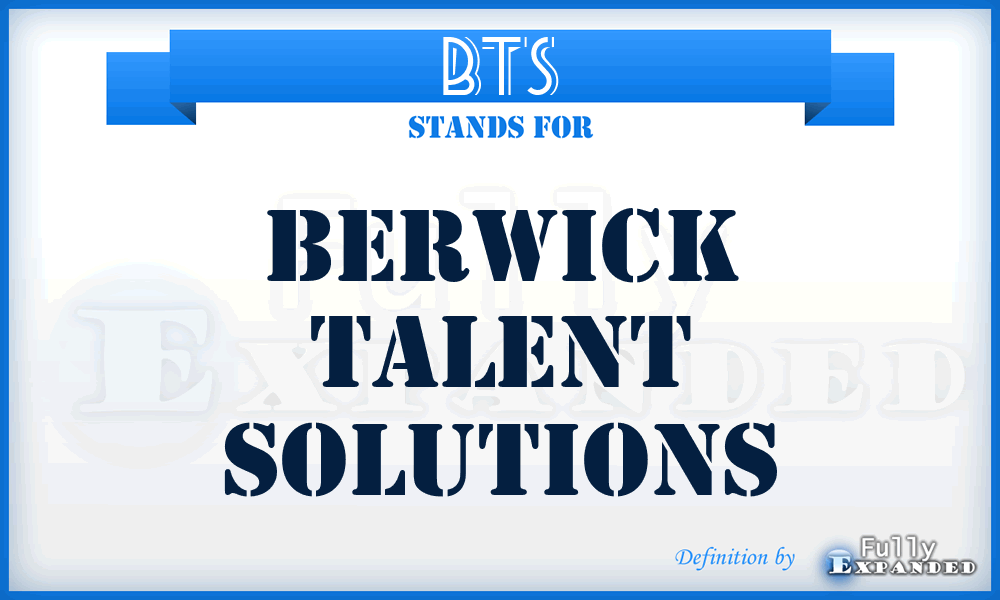 BTS - Berwick Talent Solutions