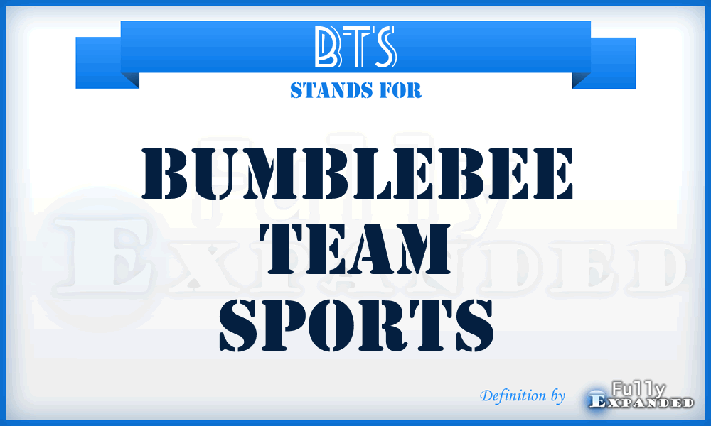 BTS - Bumblebee Team Sports