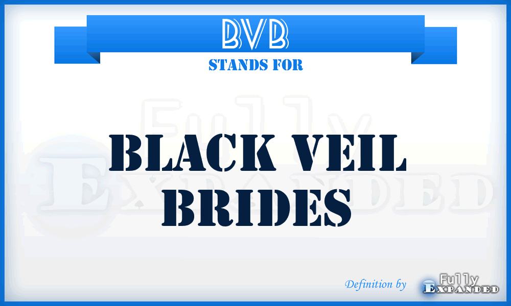 BVB - Black Veil Brides