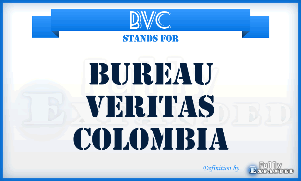 BVC - Bureau Veritas Colombia