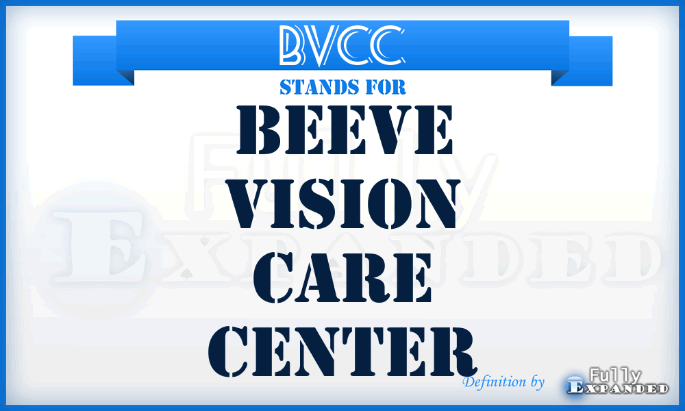 BVCC - Beeve Vision Care Center