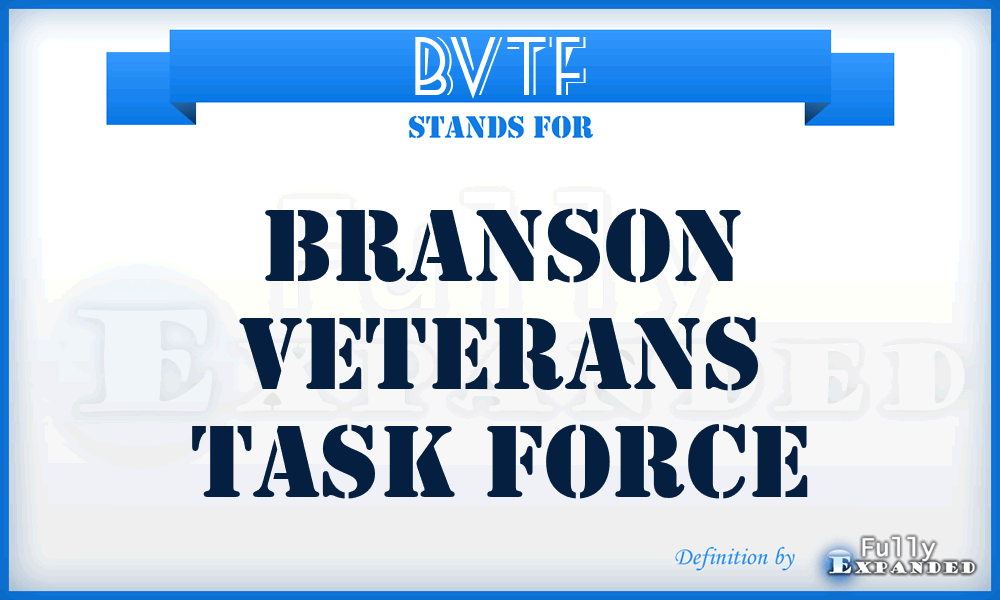 BVTF - Branson Veterans Task Force