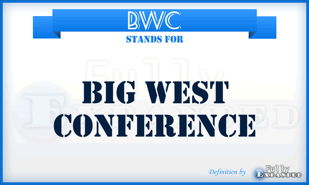 BWC - Big West Conference