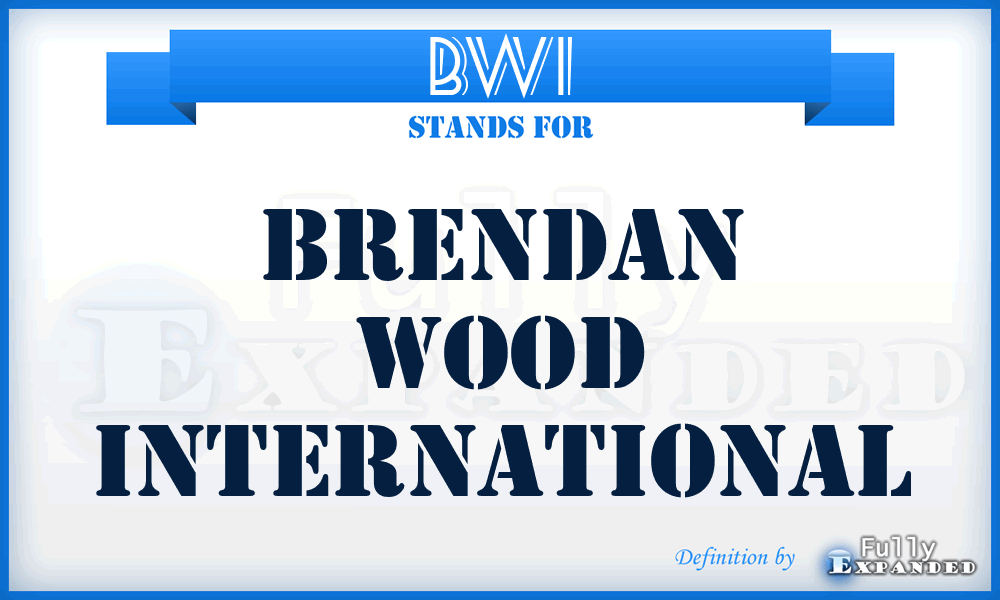 BWI - Brendan Wood International