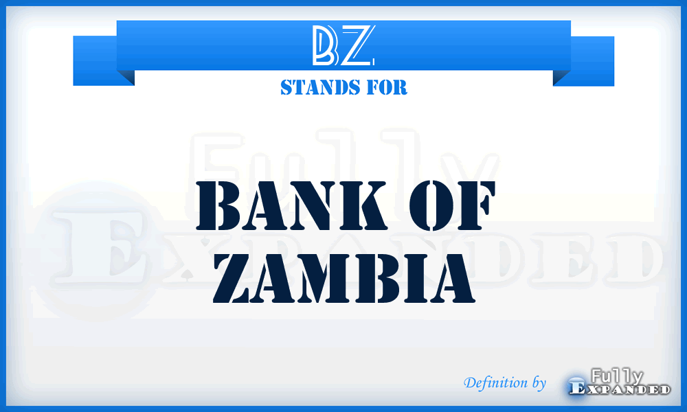 BZ - Bank of Zambia