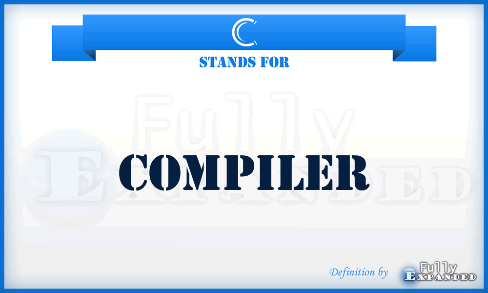 C - Compiler