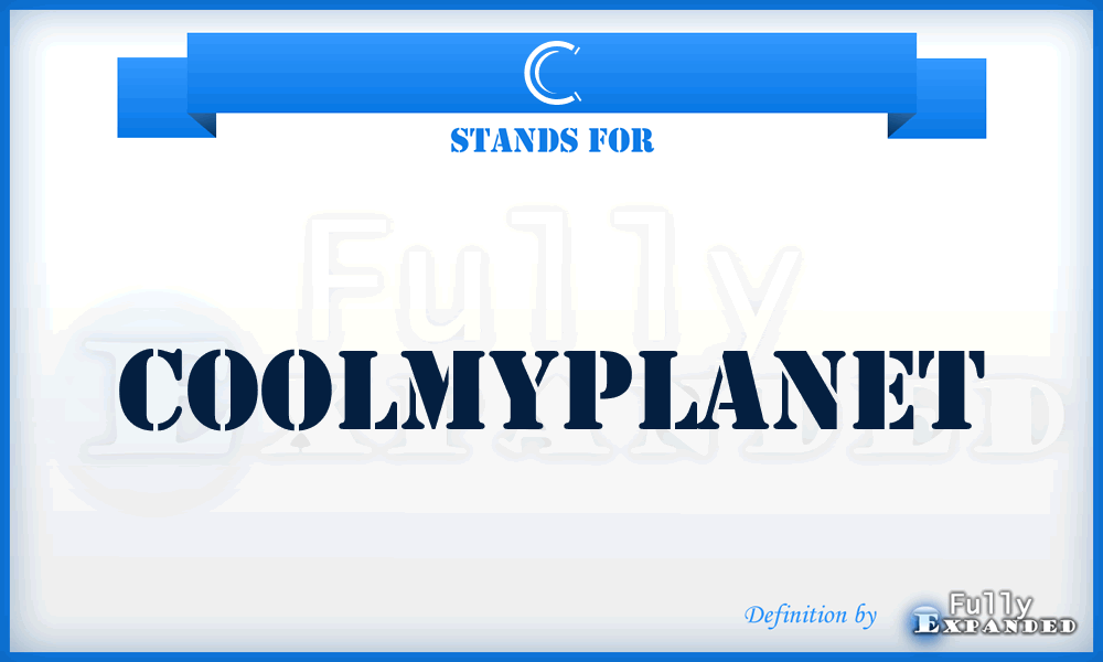 C - Coolmyplanet