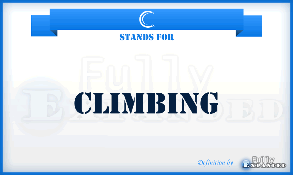 C - Climbing