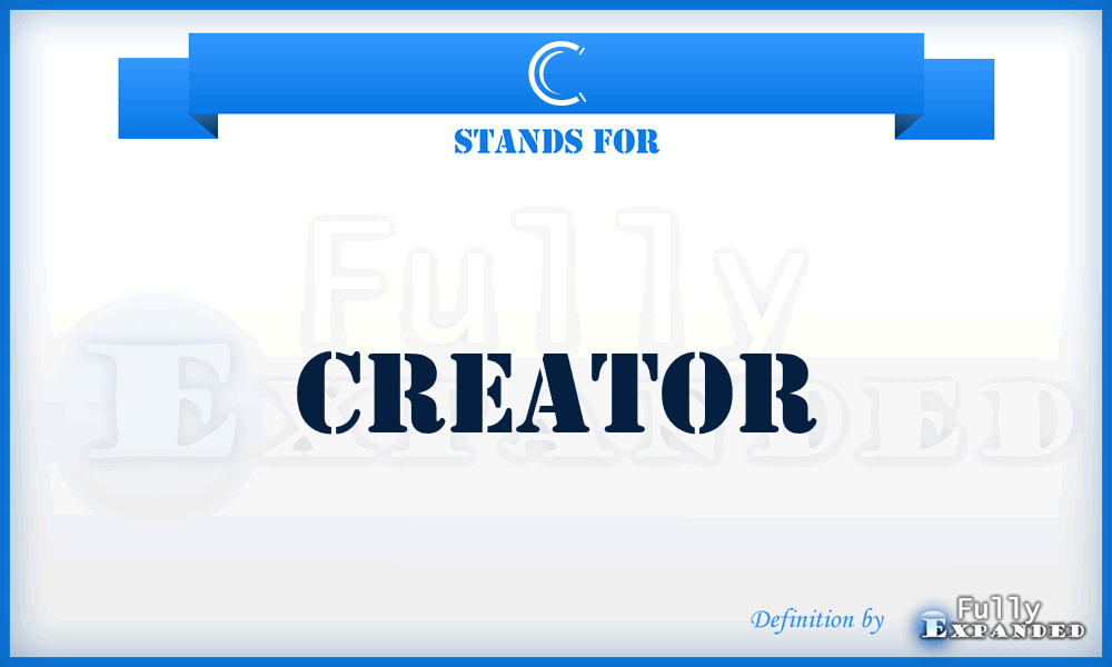 C - Creator