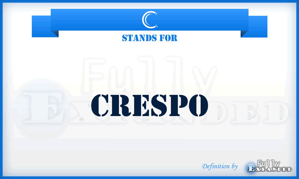 C - Crespo