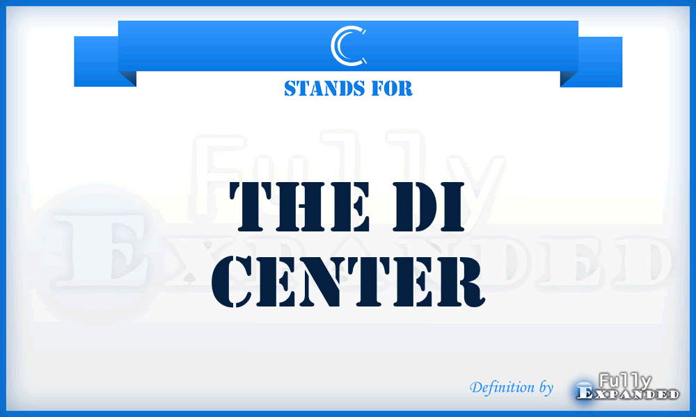 C - The di Center