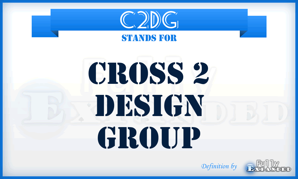 C2DG - Cross 2 Design Group