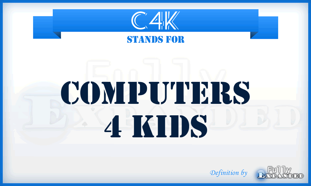 C4K - Computers 4 Kids