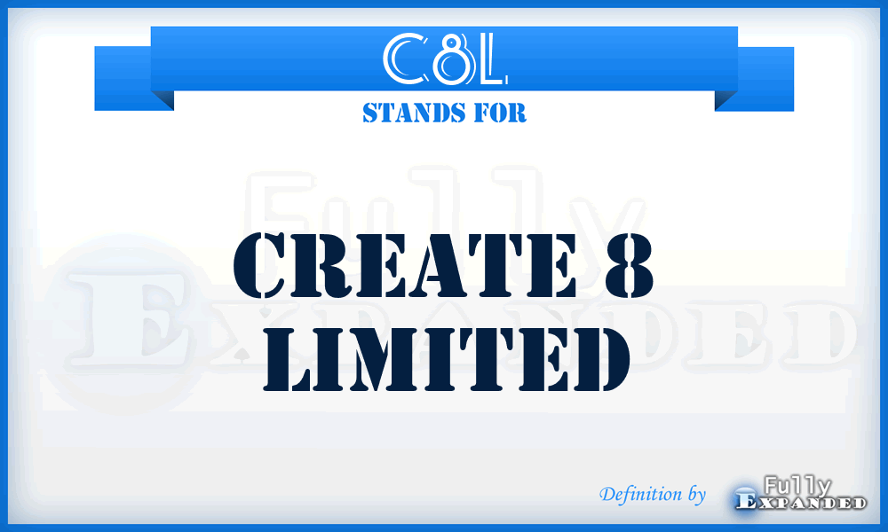 C8L - Create 8 Limited