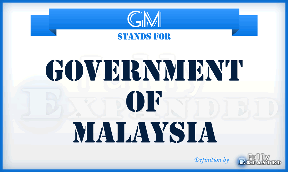 GM - Government of Malaysia
