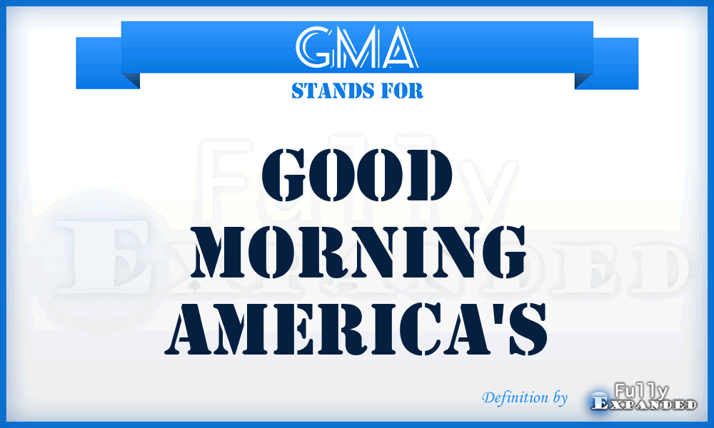 GMA - Good Morning America's