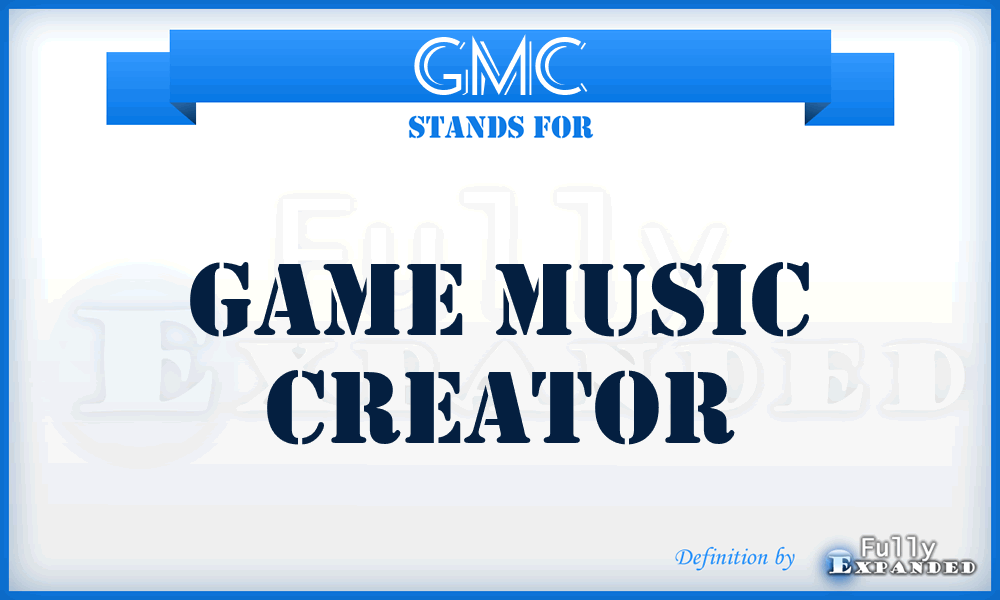 GMC - Game Music Creator