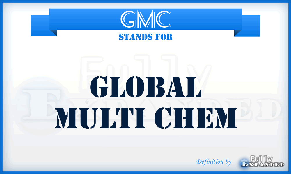 GMC - Global Multi Chem