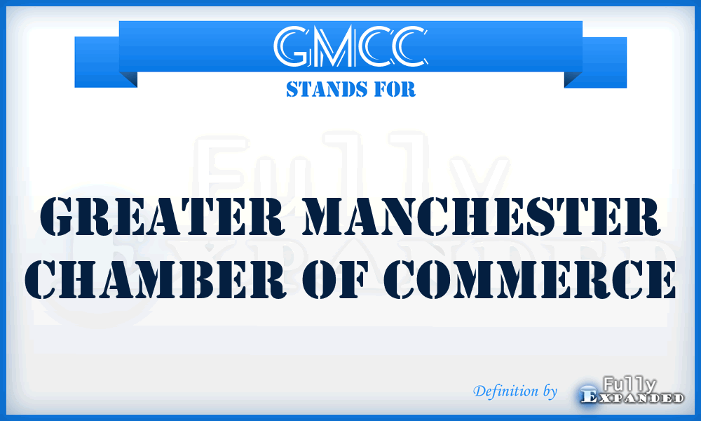 GMCC - Greater Manchester Chamber of Commerce