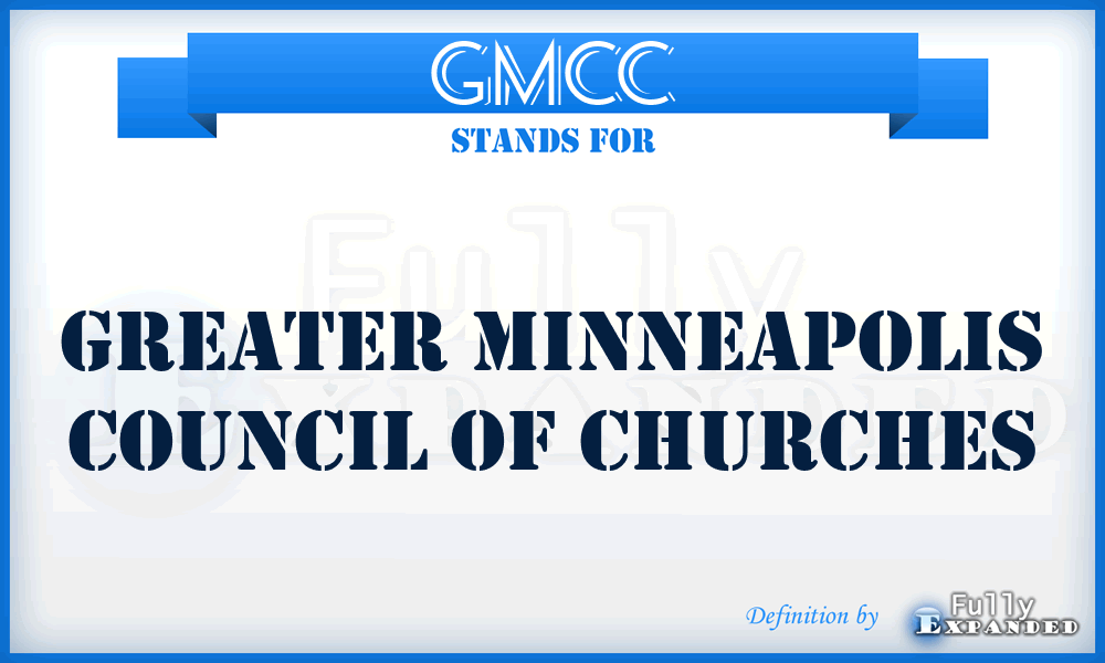 GMCC - Greater Minneapolis Council of Churches