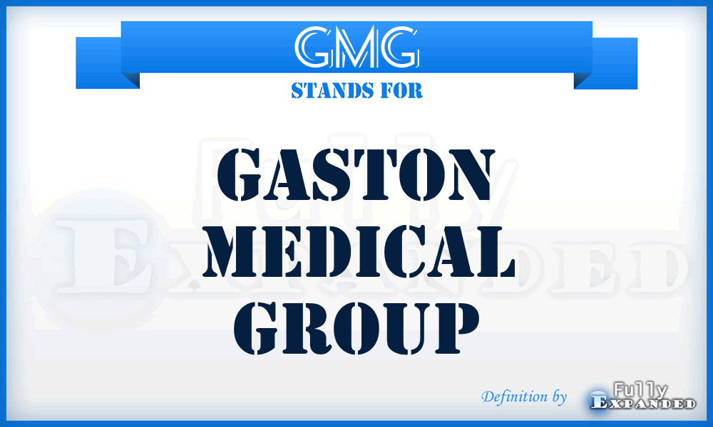 GMG - Gaston Medical Group