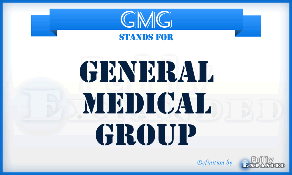 GMG - General Medical Group