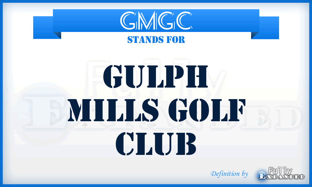 GMGC - Gulph Mills Golf Club