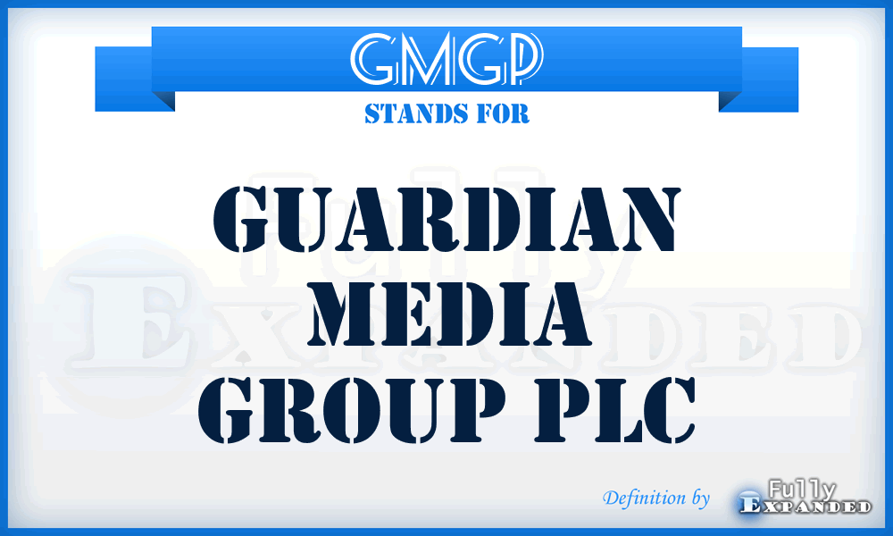 GMGP - Guardian Media Group PLC