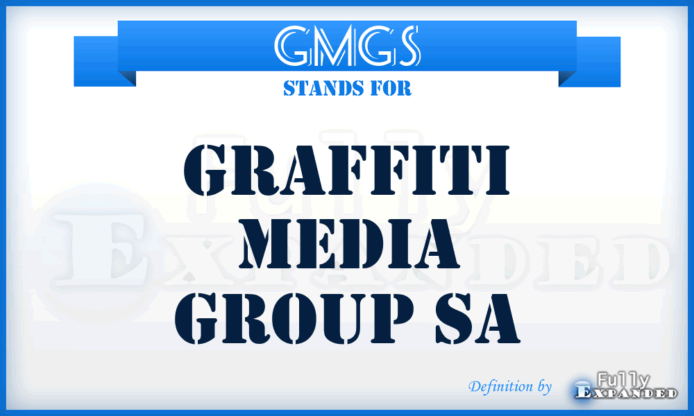 GMGS - Graffiti Media Group Sa