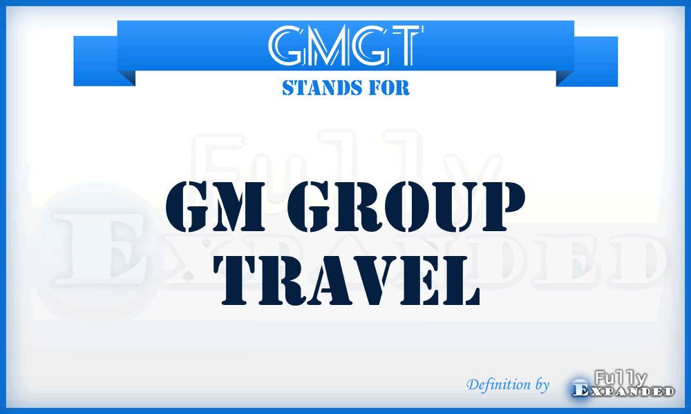 GMGT - GM Group Travel
