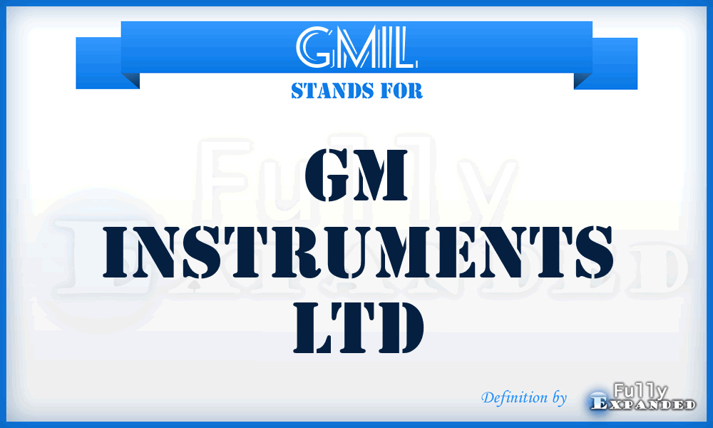 GMIL - GM Instruments Ltd