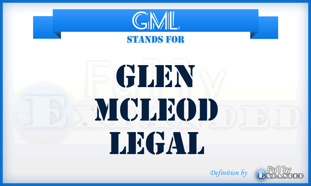GML - Glen Mcleod Legal