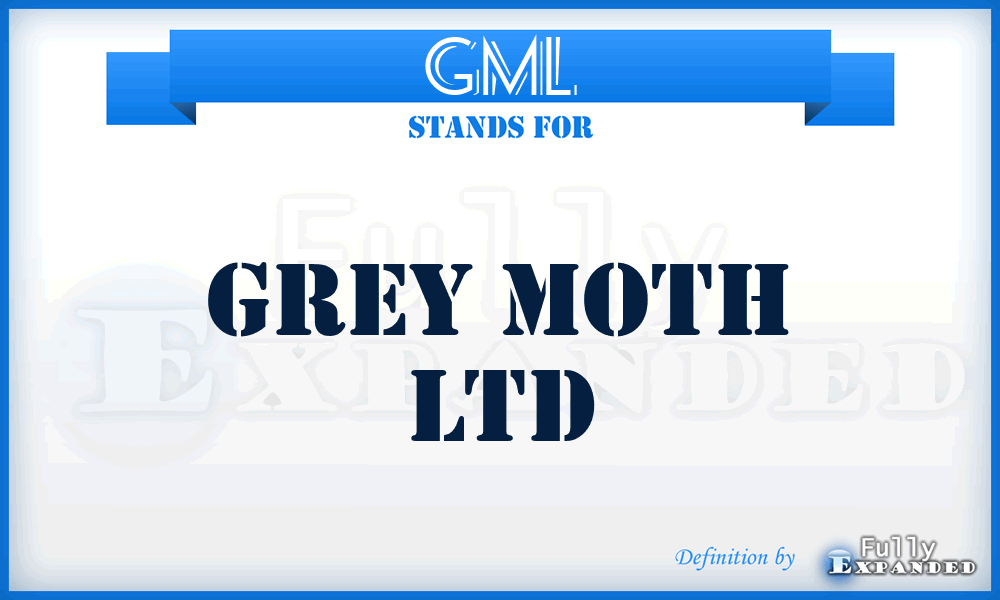 GML - Grey Moth Ltd