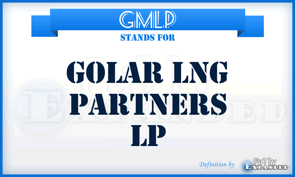 GMLP - Golar LNG Partners LP