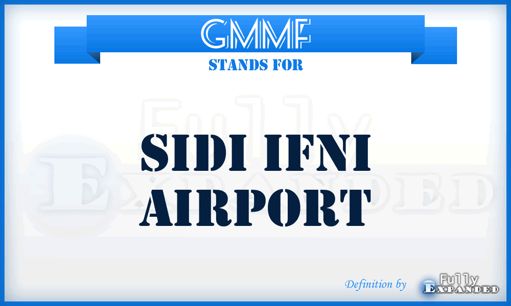 GMMF - Sidi Ifni airport