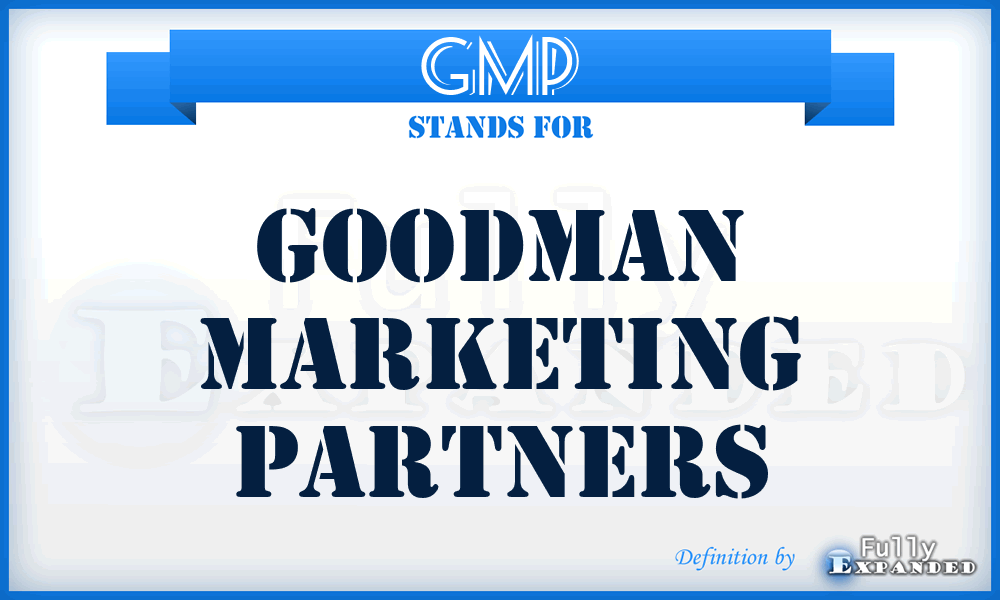 GMP - Goodman Marketing Partners