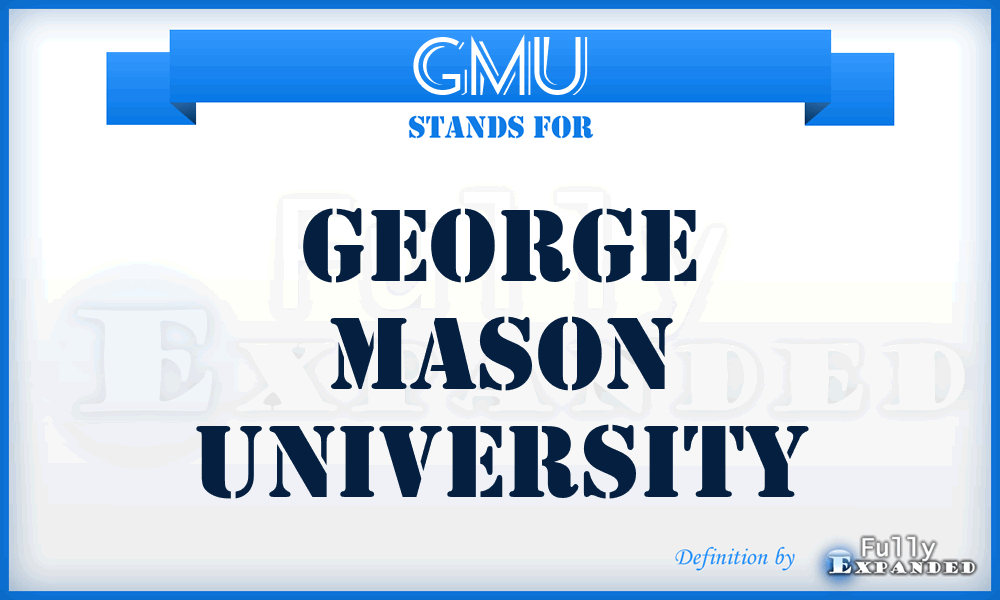 GMU - George Mason University