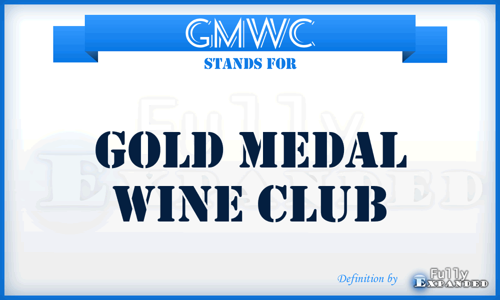 GMWC - Gold Medal Wine Club