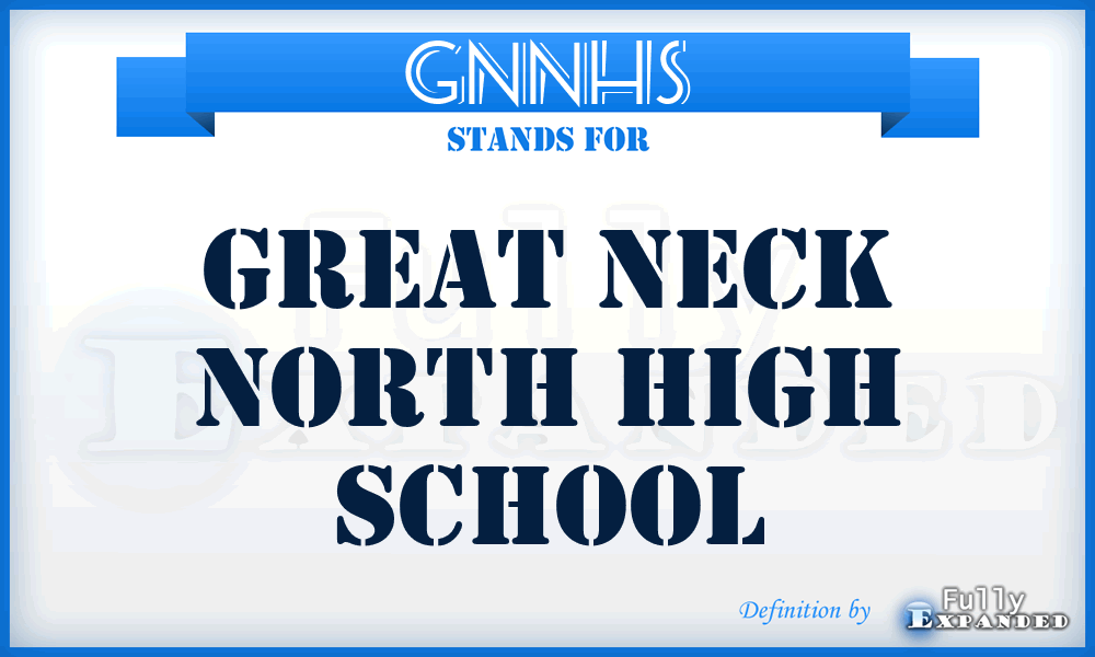 GNNHS - Great Neck North High School