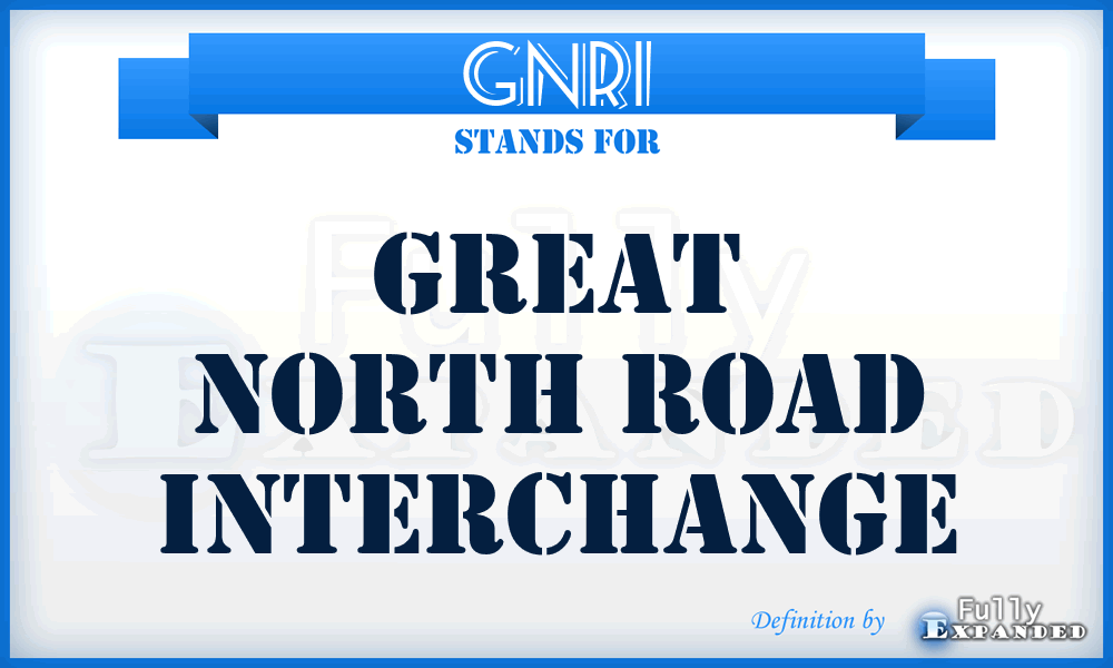GNRI - Great North Road Interchange