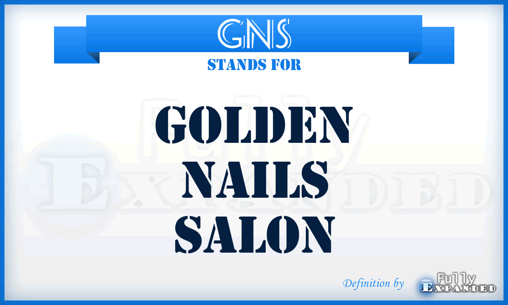 GNS - Golden Nails Salon