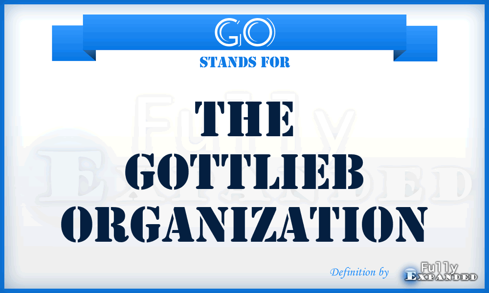 GO - The Gottlieb Organization